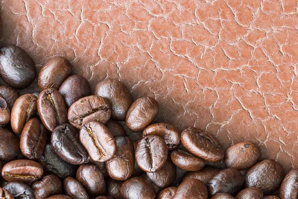 Top view Roasted coffee beans — Stock Photo, Image