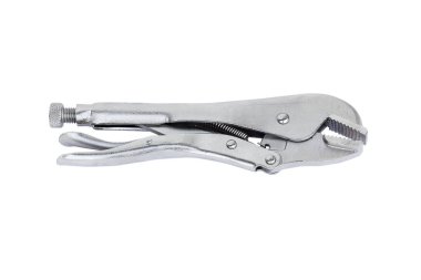 Beyaz üzerine kilit pense