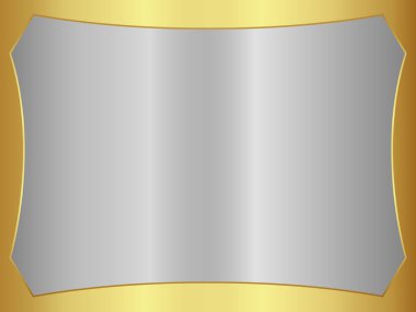 Metalik ile altın ve gümüş arka plan