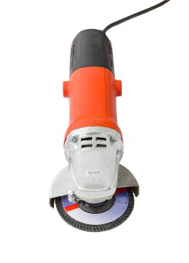 Beyaz arka plan üzerinde güç değirmeni