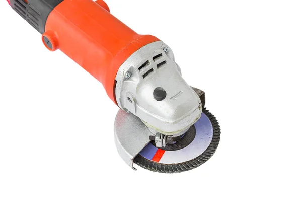 Power grinder on white background — Stock Photo, Image