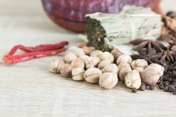 Sano concetto di cucina tailandese — Foto Stock