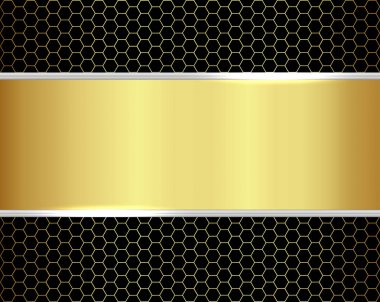 Arka plan altın metalik 