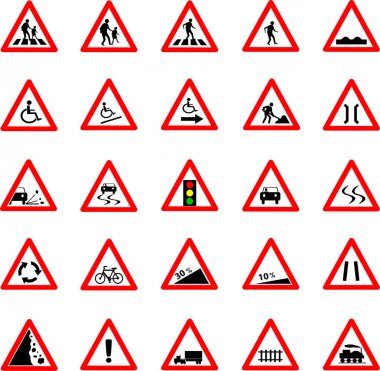 Üçgen trafik ve yol kümesi oturum