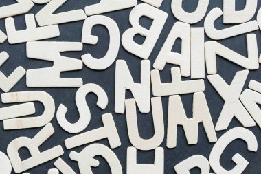 Blackbroad bir arka plan kompozisyon olarak ABC