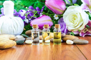 Bitkisel kompres topuyla Tayland Spa masajı