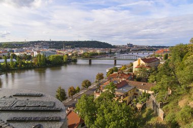 Moldova nehri Prag 'a akıyor