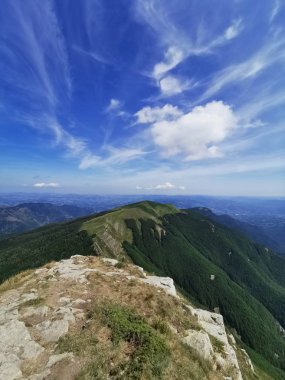 Toskana Emilian Apennine manzarası
