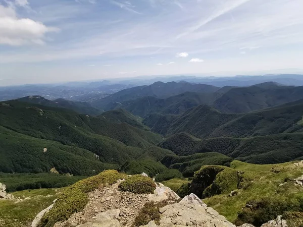 View Tuscan Emilian Apennine — ストック写真