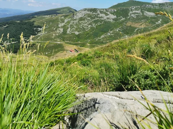 View Tuscan Emilian Apennine — Stock Photo, Image