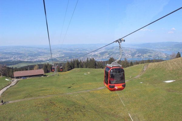 How to get  up to Mount Pilatus,  Lucerne, Switzerland funicular