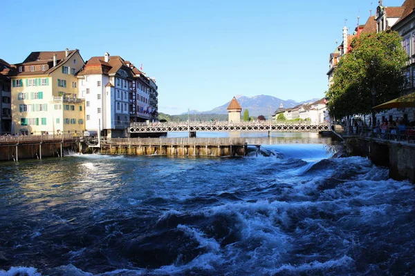 Lucerna w Szwajcarii — Zdjęcie stockowe