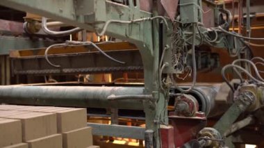 Sanayi. Üretim makine tuğla ile görünümünü