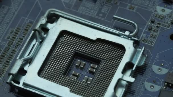 Foto van Cpu. Hardware. — Stockvideo