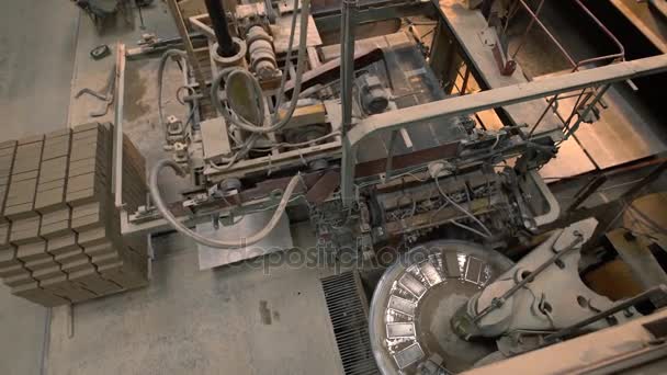 Промислові машини в робочому положенні — стокове відео
