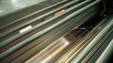 Otomatik örgü makinesi iş manzaraya