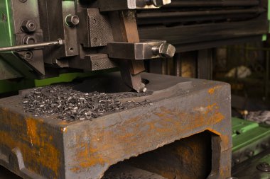 Üretim tesisi fotoğrafında makine aracı