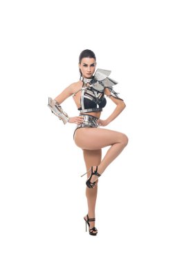 Bdsm tarzı iç çamaşırı fotoğraflı muhteşem bir esmer.