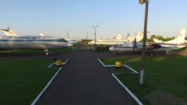 Museo de la Aviación en Kriviy Rih — Vídeos de Stock