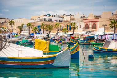 Marsaxlokk balıkçı teknesi