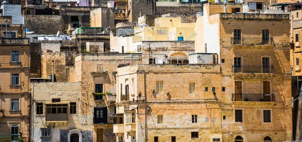 Città di La Valletta dall'alto — Foto Stock