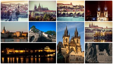 pitoresk Prag yerler ve manzaralar