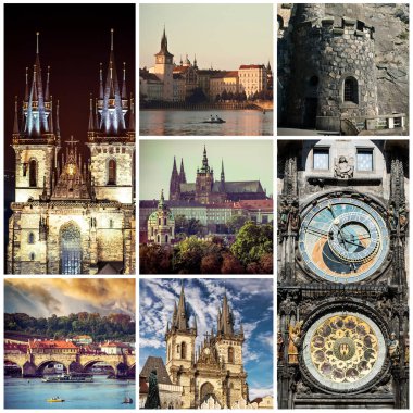 pitoresk Prag yerler ve manzaralar