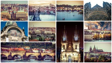 pitoresk Prag yerler ve manzaralar