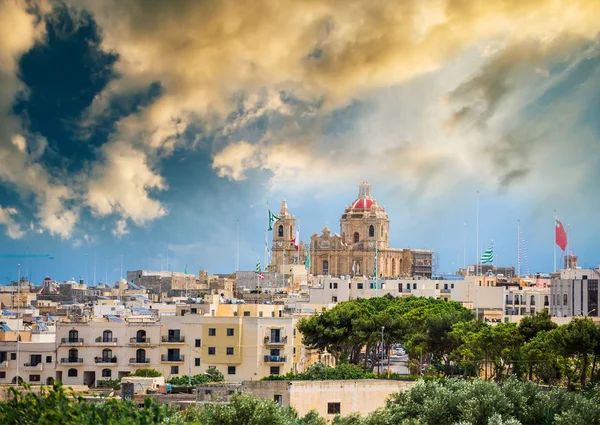 Prohlédni si na Valletta z vysoké — Stock fotografie