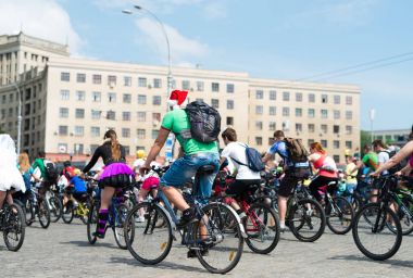 Şehir Festivali Bisiklete binmek