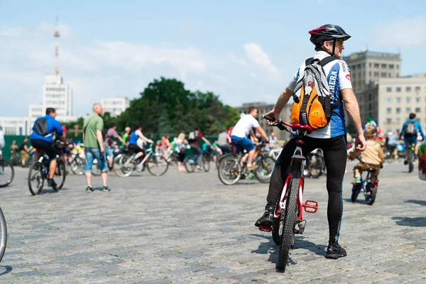 Città festival giro in bicicletta — Foto Stock