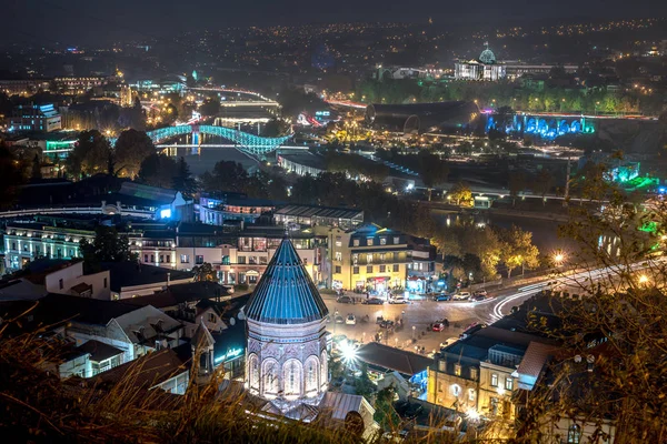 Prachtig uitzicht van Tbilisi — Stockfoto