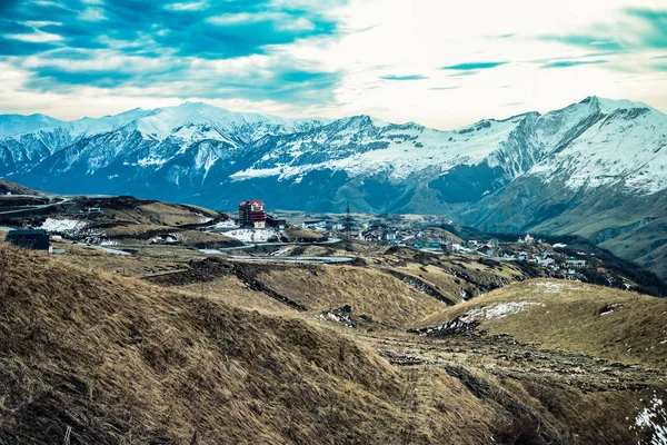 Belle montagne in Georgia — Foto Stock