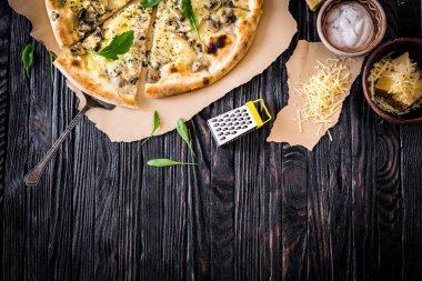 Lezzetli İtalyan pizzası