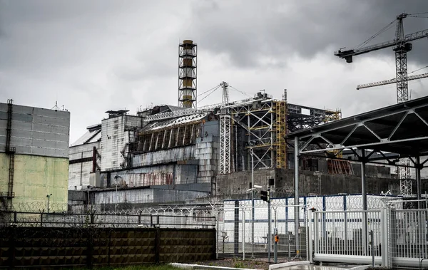 Kärnkraftverket i Tjernobyl — Stockfoto