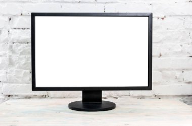 Bilgisayar monitöründe bir tablo