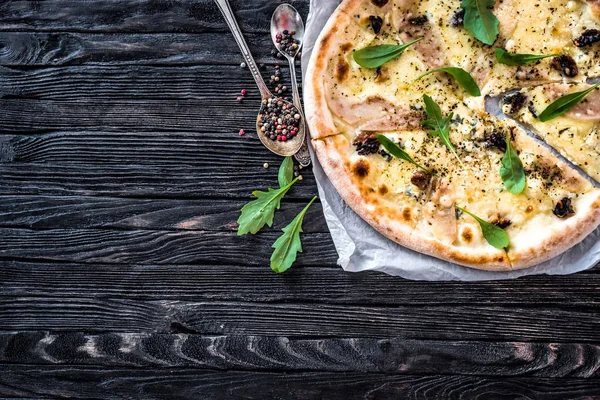 Lezzetli İtalyan pizzası