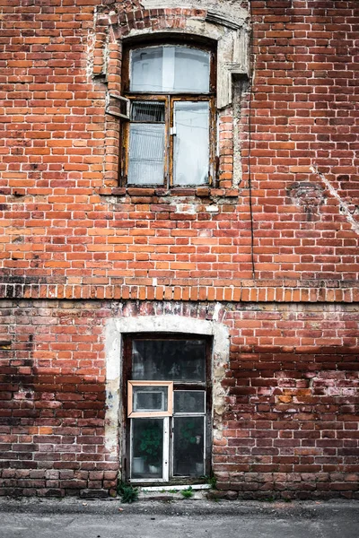 Vieux mur de briques — Photo