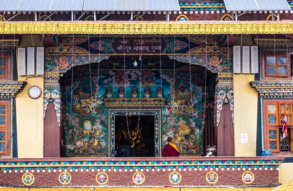 Eingang zur Boudhanath Stupa, Kathmandu, Nepal — Stockfoto