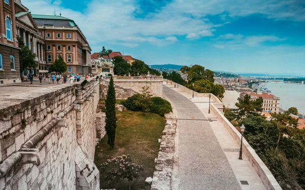 Cortile del Castello di Buda — Foto Stock