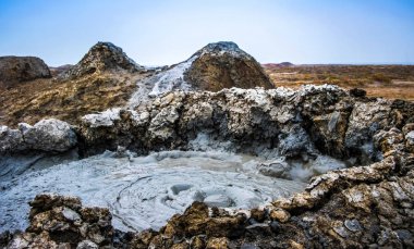 Gobustan 'ın çamur volkanları