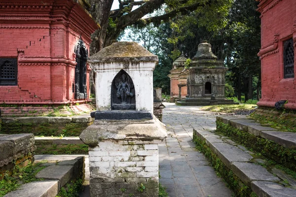 加德满都的Pashupatinath寺庙建筑群 — 图库照片