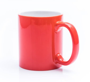 Beyaz üzerine kırmızı Kupası