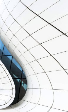 Modern bina soyut öğe