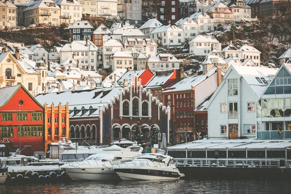 Bergen no Natal — Fotografia de Stock