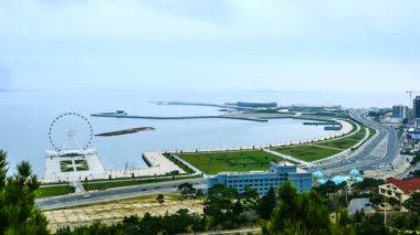 Bakü Timelapse ve Hazar Denizi