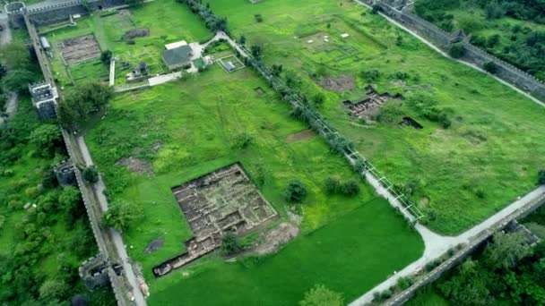 vue par drone de la forteresse Gonio près de Batoumi, Géorgie 