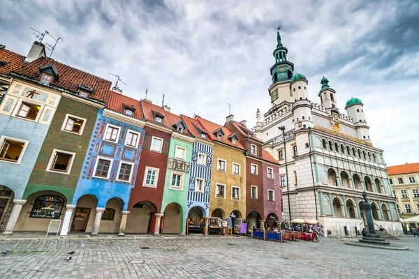 The central square of Poznan — Stock Photo, Image