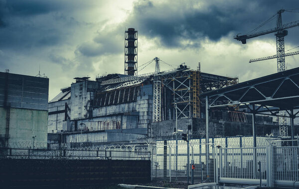 Четвертый реактор Чернобыльской АЭС
