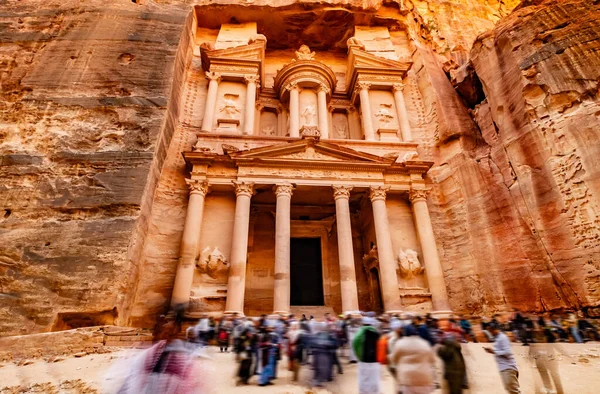 Antike Tempel in Petra, Jordanien — Stockfoto